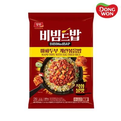 [동원] 양반 비빔드밥 마파두부계란볶음밥 560g x 3개