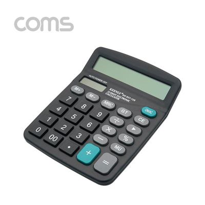 일반 탁상용 전자 계산기 사무용 버튼식