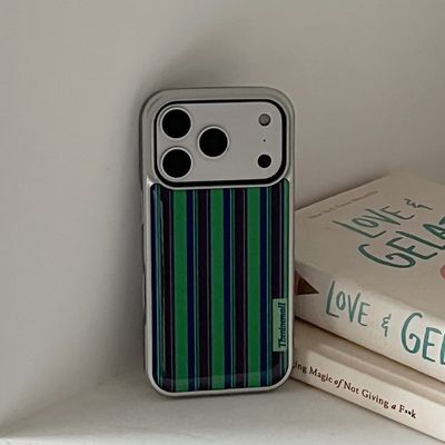 cupcake stripe [실버 맥세이프 범퍼케이스]