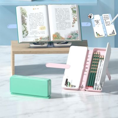 DIY 스티커 데코 플라스틱 필통 연필 케이스 독서대