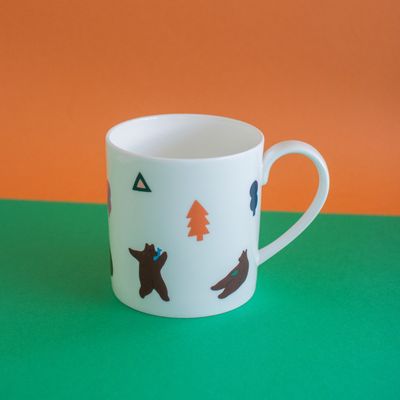 [애니멀프렌즈] 그리즐리 베어 머그 1p