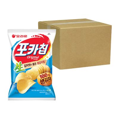 오리온 포카칩 오리지널 66g 20개