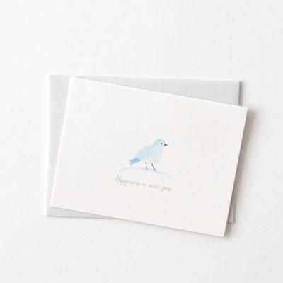 모노라이크 윈터데이 미니카드 - BLUE BIRD