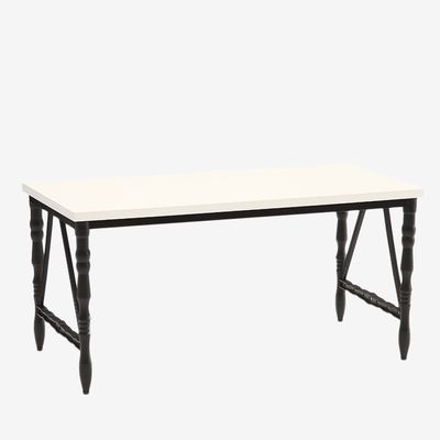 퓨리 사각 카페 식탁 테이블 1600 화이트 (착불)