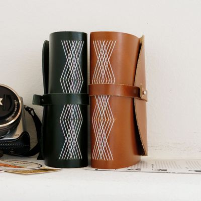 가죽 수제 바인딩 앤포레스트 만년 다이어리