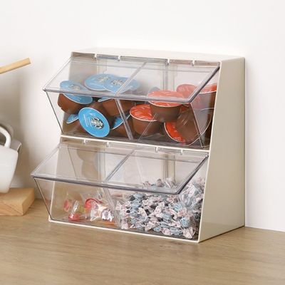 탕비실 홈카페 캡슐커피 티백보관 스낵정리 MD50