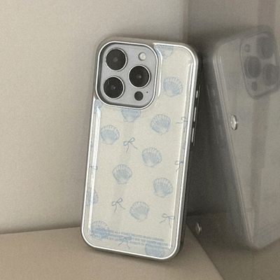 pearl shell 디자인 [실버 맥세이프 범퍼케이스]