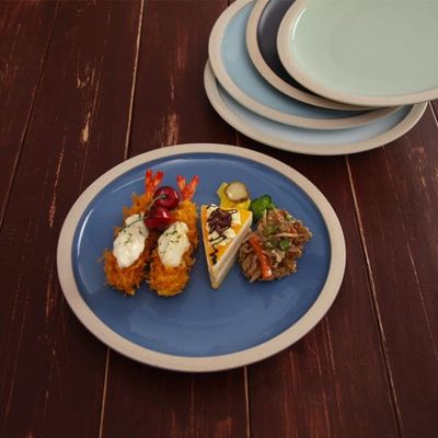 소야 아름 원형부페 접시 2호 (5컬러)(W819003)