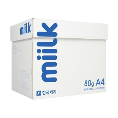 한국제지(밀크)  A4 80g 500*5