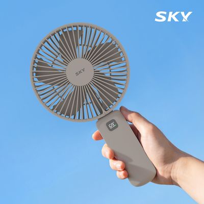 스카이 와이드 빅팬 휴대용 접이식 선풍기+스트랩 W15