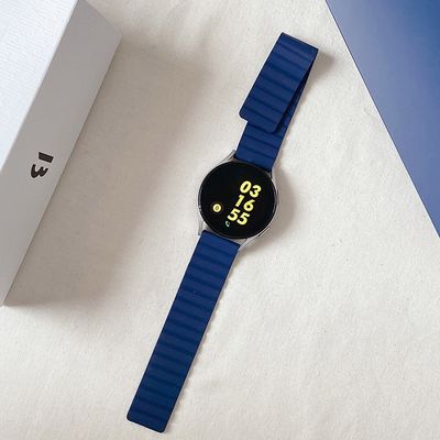 갤럭시워치 실리콘스트랩 22mm 네이비