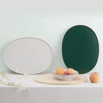 아틱앤베이스 린넨 우드 컬러 트레이 2P 세트