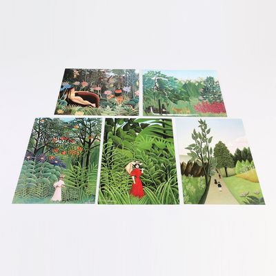 북키스 명화카드 앙리 루소 그림 감성 엽서