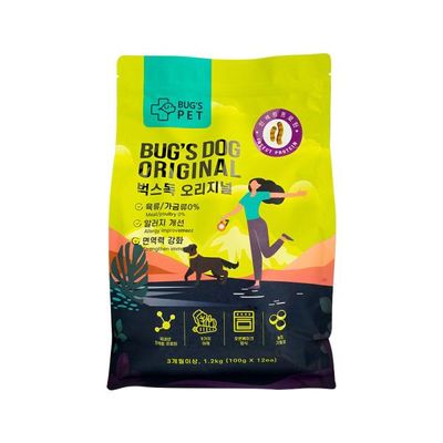 벅스펫 벅스독 오리지널 1.2kg 강아지사료
