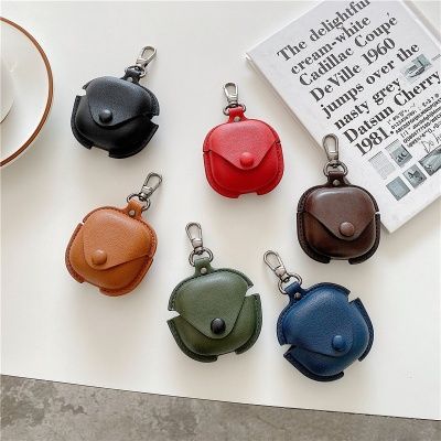 갤럭시 버즈 2 프로 라이브 컬러 하드 가죽 케이스