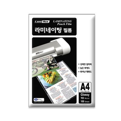 라미에이스 보급형 코팅필름 150MIC A4(100매)
