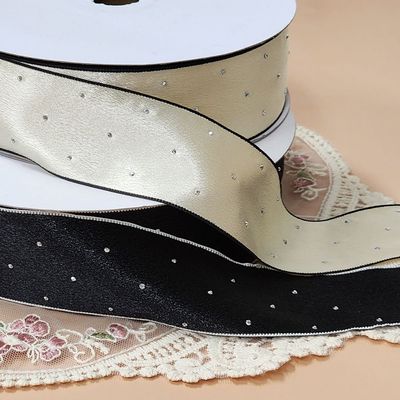 포장 큐빅 리본 50야드 꽃 선물 공예끈(WE30A5E)