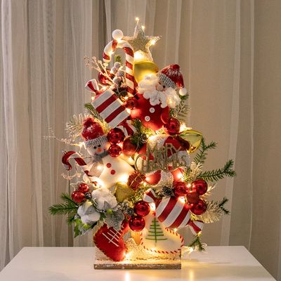 크리스마스 이젤 미니트리 LED 롤리아이볼메트로 58cm