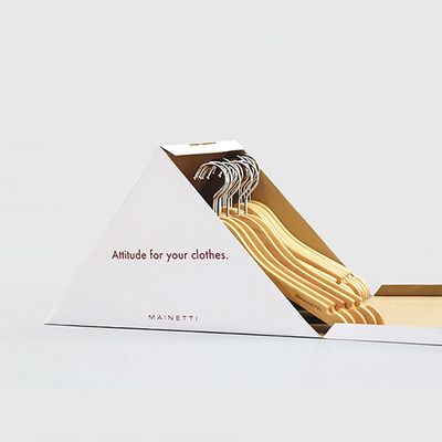 메이네티 U우드 내츄럴 원목 옷걸이 선물패키지 20P