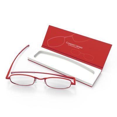 이프디자인 컴팩트 돋보기 안경테 - 칠리(레드)