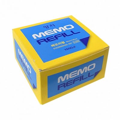 양지 메모뱅크 리필 YSO0106 550매 88절 점착식메모지