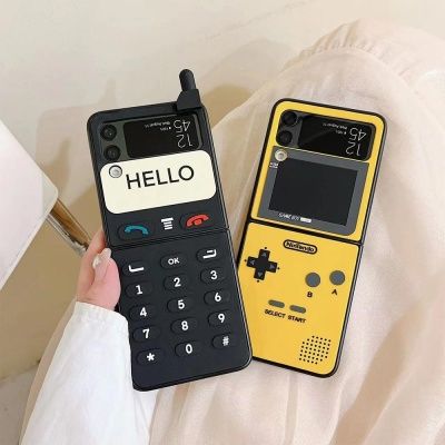 갤럭시 z플립4 z플립3 게임기 핸드폰 범퍼 하드케이스
