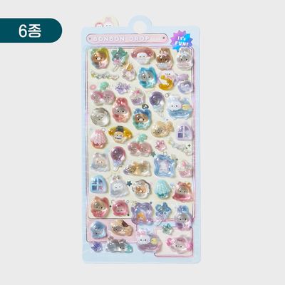 3D크리스탈 스티커 봉봉드롭 시즌3