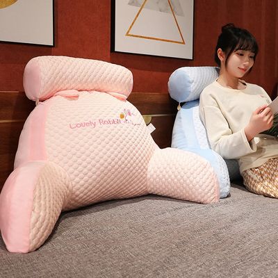 쿨원단 탈부착 베개 등받이 삼각쿠션 3color