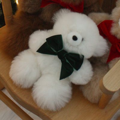 [아르떼알파카] 알파카 내추럴 테디베어 (S size)