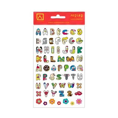 세모네모 스티커이야기 말하는알파벳 SS 903