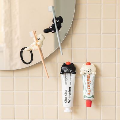 Brunch Brother 모그리 칫솔걸이 & 치약걸이 세트