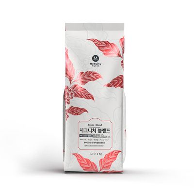 [맥널티] 시그니처 블렌드 홀빈 원두 1kg