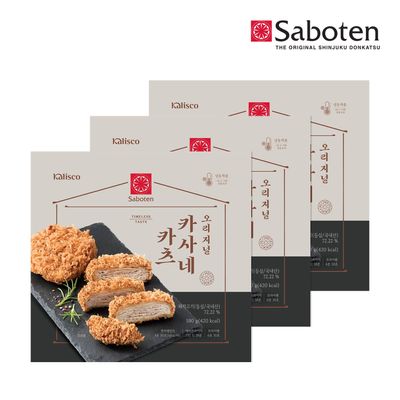 사보텐 정통 24겹 등심 카사네돈까스(180g) x 3개