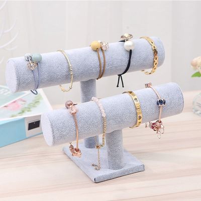 스탈리나 2단 팔찌 진열대(그레이)(WB7FBCB)