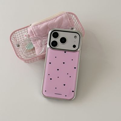 heart star dot [실버 에폭시 범퍼케이스]