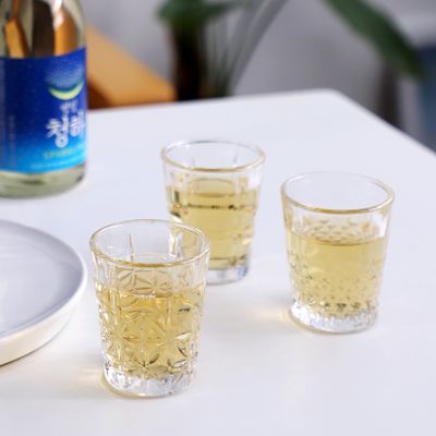 러델 아르네 유리 소주잔 56ml 3종 택1