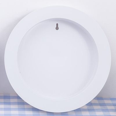 플라스틱 원형 화분 수반 아크릴 액자 29x4cm 장식