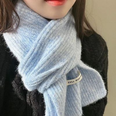 AMA - 0077 쁘띠 니트 골지 머플러(WFGELVX)