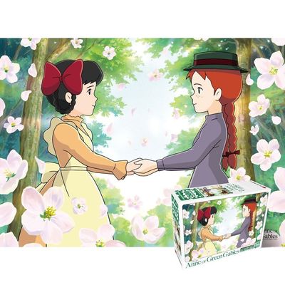 직소퍼즐 손잡은캐릭터 액자그림 퍼즐 성인 명화 혼합색상 맞추기 그림(WFPAT0C)
