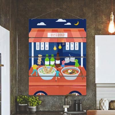 nk189-멀티아크릴액자_청년포장마차(4단대형)