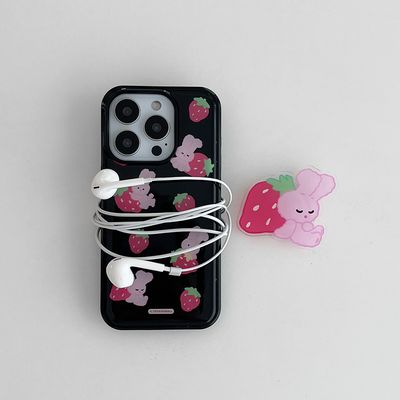 windys favorite fruit [블랙 맥세이프 범퍼케이스]