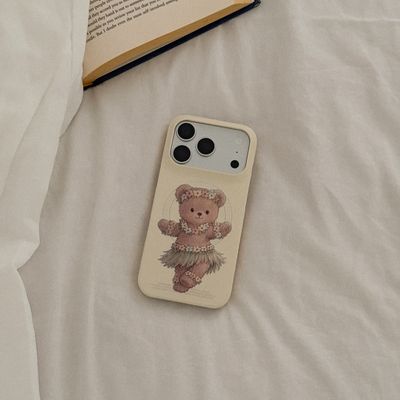 hula bear 디자인 [맥세이프 하드 폰케이스]