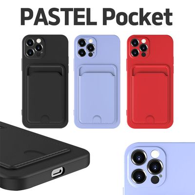 카드수납 칼라 젤리 휴대폰 케이스 갤럭시 아이폰