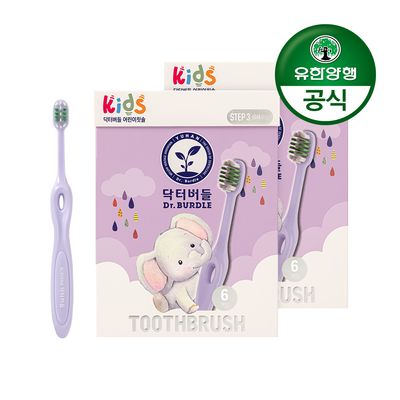 닥터버들 어린이 칫솔 3단계(6세이상) 6입 2개