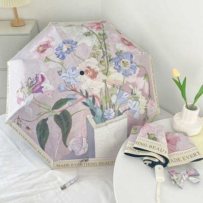 우양산 패턴 경량 우산 가벼운 양우산(WFGKQFB)