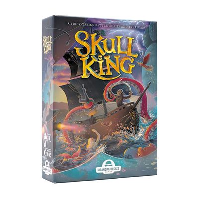 스컬킹 보드게임 영문판 skull king 해적 B1377