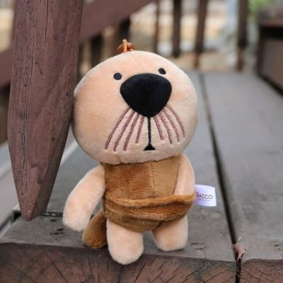 수염해달 랏코 미니인형 키체인