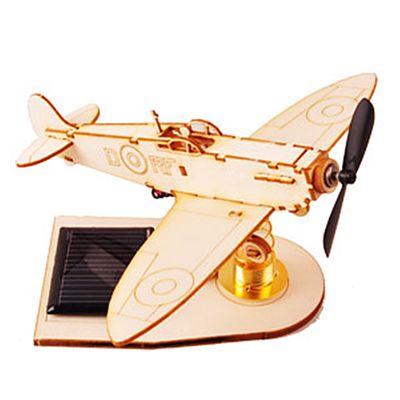 DIY 나무 모형 조립 키트 태양광 스핏파이어 TM-107