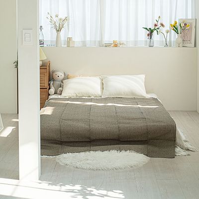 나우 페페 천연삼베 이불패드1P 퀸사이즈 150x210cm