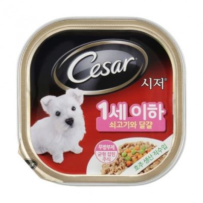 시저 쇠고기와 달걀 1세이하 캔 100g(WEDACDF)